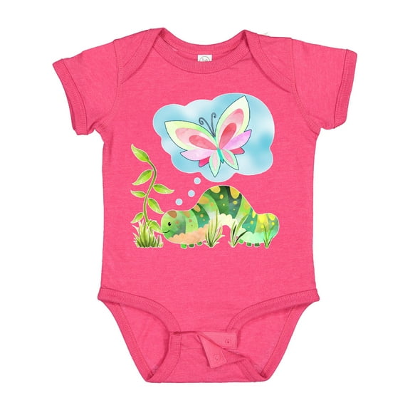 Inktastic Caterpillar's Dream Boys or Girls Baby Bodysuit