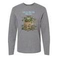 thumbnail image 1 of Inktastic Cats are Just Friends with Fur Cat in Flower Long Sleeve T-Shirt, 1 of 5