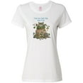 thumbnail image 1 of Inktastic Cats are Just Friends with Fur Cat in Flower Women's T-Shirt, 1 of 5