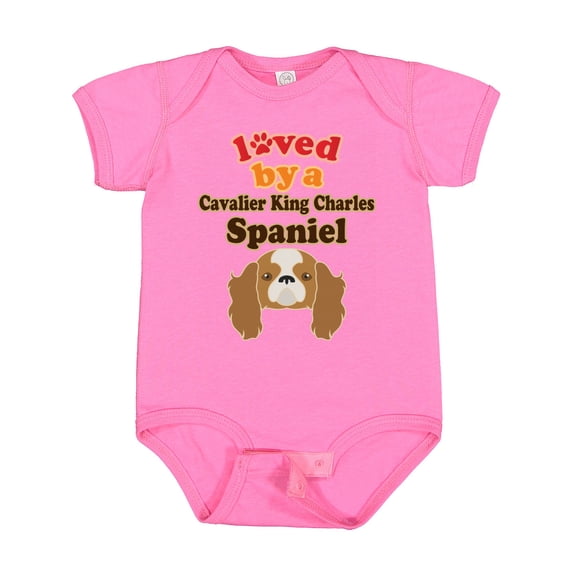 Inktastic Cavalier King Charles Spaniel Dog Boys or Girls Baby Bodysuit