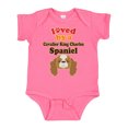 thumbnail image 1 of Inktastic Cavalier King Charles Spaniel Dog Boys or Girls Baby Bodysuit, 1 of 5