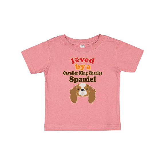 Inktastic Cavalier King Charles Spaniel Dog Boys or Girls Baby T-Shirt
