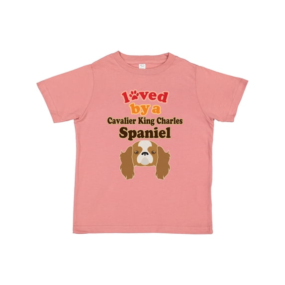 Inktastic Cavalier King Charles Spaniel Dog Boys or Girls Toddler T-Shirt