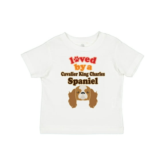 Inktastic Cavalier King Charles Spaniel Dog Boys or Girls Toddler T-Shirt