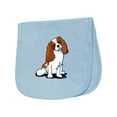 thumbnail image 1 of Inktastic Cavalier Spaniel Baby Burp Cloth, 1 of 3