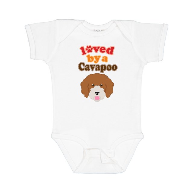 Inktastic Cavapoo Dog Gift Boys or Girls Baby Bodysuit