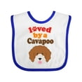 thumbnail image 1 of Inktastic Cavapoo Dog Quote Boys or Girls Baby Bib, 1 of 4