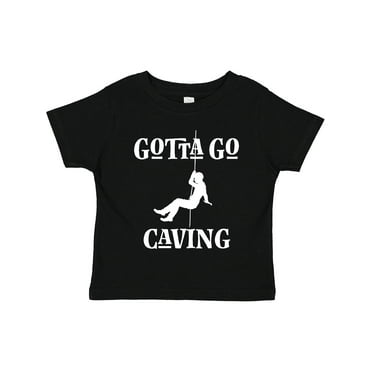 Inktastic Caving Underground Exploring Boys or Girls Toddler T-Shirt