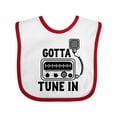 thumbnail image 1 of Inktastic Cb Ham Radio Fan Trucker Boys or Girls Baby Bib, 1 of 4