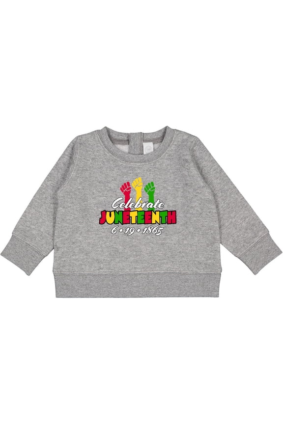 Celebrate Juneteenth 6-19-1865 Baby Sweatshirt