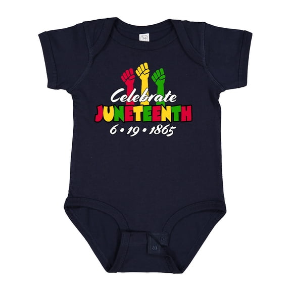 Inktastic Celebrate Juneteenth 6-19-1865 Boys or Girls Baby Bodysuit