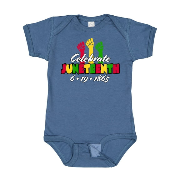 Inktastic Celebrate Juneteenth 6-19-1865 Boys or Girls Baby Bodysuit
