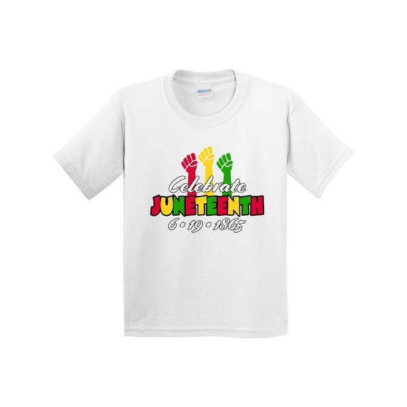 Inktastic Celebrate Juneteenth 6-19-1865 Youth T-Shirt
