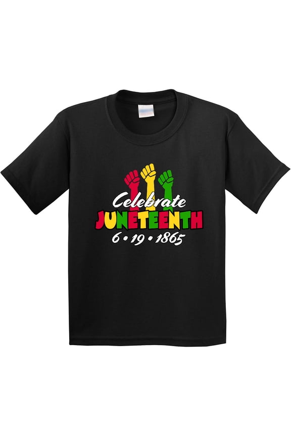 Celebrate Juneteenth 6-19-1865 Youth T-Shirt