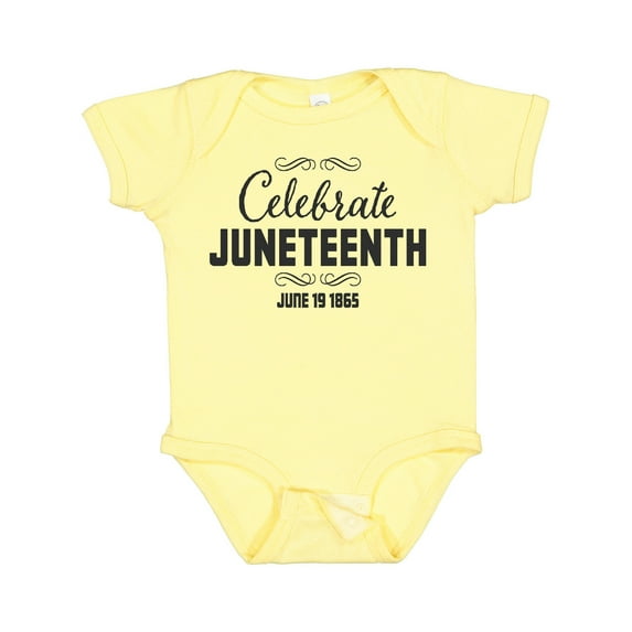 Inktastic Celebrate Juneteenth Boys or Girls Baby Bodysuit