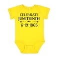 thumbnail image 1 of Inktastic Celebrate Juneteenth Boys or Girls Baby Bodysuit, 1 of 5