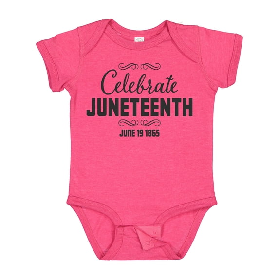 Inktastic Celebrate Juneteenth Boys or Girls Baby Bodysuit