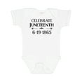 thumbnail image 1 of Inktastic Celebrate Juneteenth Boys or Girls Baby Bodysuit, 1 of 5