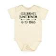 thumbnail image 1 of Inktastic Celebrate Juneteenth Boys or Girls Baby Bodysuit, 1 of 5