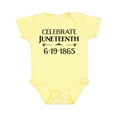 thumbnail image 1 of Inktastic Celebrate Juneteenth Boys or Girls Baby Bodysuit, 1 of 5