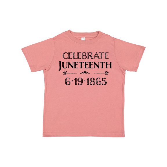 Inktastic Celebrate Juneteenth Boys or Girls Toddler T-Shirt