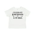 thumbnail image 1 of Inktastic Celebrate Juneteenth Boys or Girls Toddler T-Shirt, 1 of 5