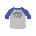 thumbnail image 1 of Inktastic Celebrate Juneteenth Boys or Girls Toddler T-Shirt, 1 of 5