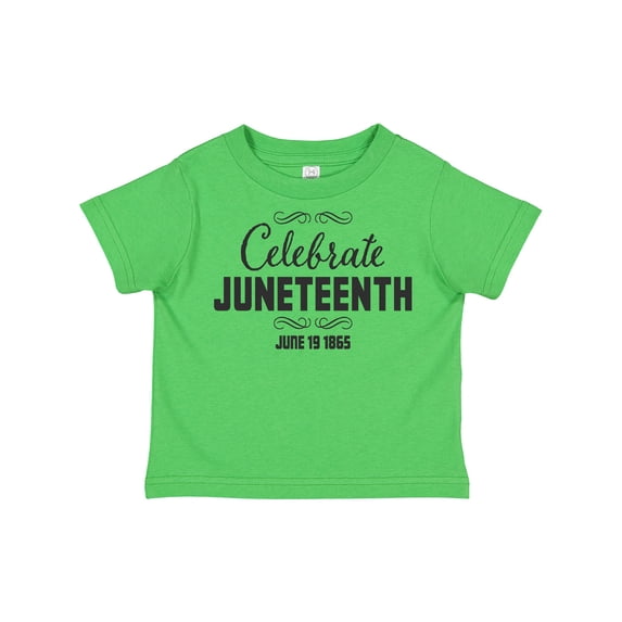 Inktastic Celebrate Juneteenth Boys or Girls Toddler T-Shirt