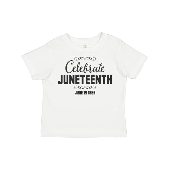Inktastic Celebrate Juneteenth Boys or Girls Toddler T-Shirt