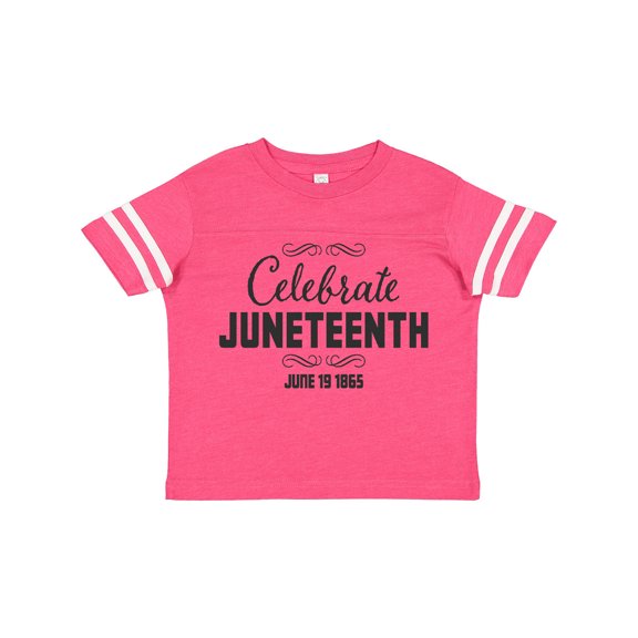 Inktastic Celebrate Juneteenth Boys or Girls Toddler T-Shirt