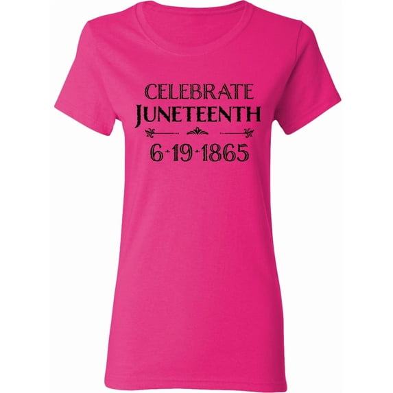 Inktastic Celebrate Juneteenth Women's T-Shirt