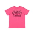 thumbnail image 1 of Inktastic Celebrate Juneteenth Youth T-Shirt, 1 of 5