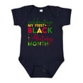 thumbnail image 1 of Inktastic Celebrating My First Black History Month for Kids Boys or Girls Baby Bodysuit, 1 of 5