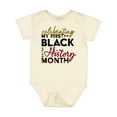thumbnail image 1 of Inktastic Celebrating My First Black History Month for Kids Boys or Girls Baby Bodysuit, 1 of 5
