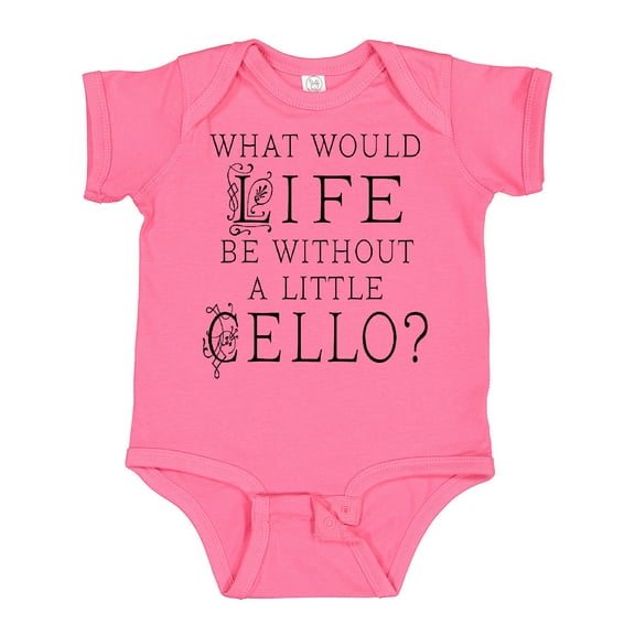 Inktastic Cellist Music Gift for Cello Player Boys or Girls Baby Bodysuit