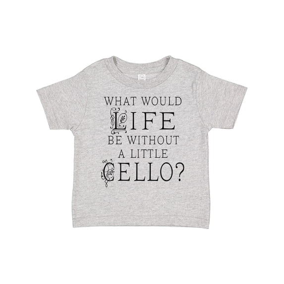 Inktastic Cellist Music Gift for Cello Player Boys or Girls Toddler T-Shirt