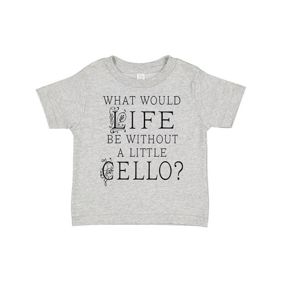 Inktastic Cellist Music Gift for Cello Player Boys or Girls Toddler T-Shirt