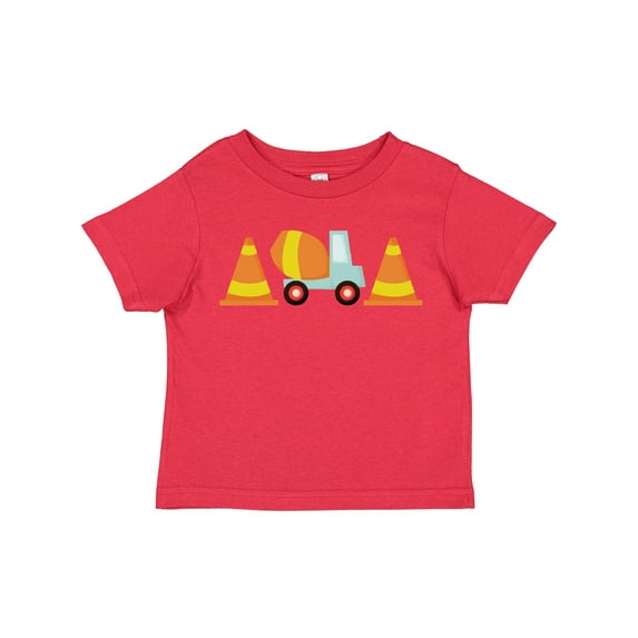 Inktastic Cement Mixer Construction Boys Toddler T-Shirt