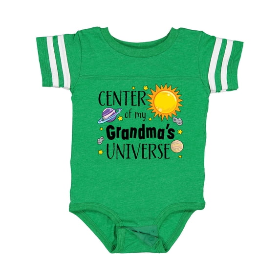 Inktastic Center of My Grandma's Universe Boys or Girls Baby Bodysuit