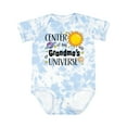 thumbnail image 1 of Inktastic Center of My Grandma's Universe Boys or Girls Baby Bodysuit, 1 of 5