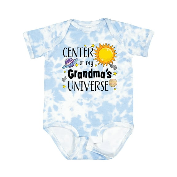 Inktastic Center of My Grandma's Universe Boys or Girls Baby Bodysuit