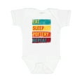 thumbnail image 1 of Inktastic Ceramics Eat Sleep Pottery Repeat Boys or Girls Baby Bodysuit, 1 of 5
