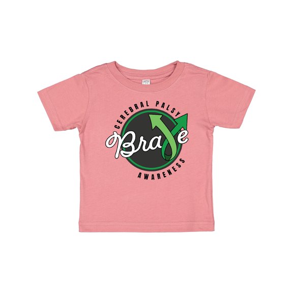 Inktastic Cerebral Palsy Awareness Brave Boys or Girls Baby T-Shirt