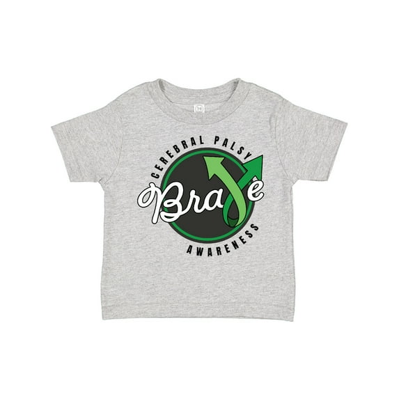 Inktastic Cerebral Palsy Awareness Brave Boys or Girls Toddler T-Shirt
