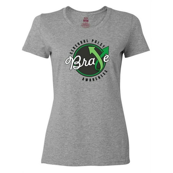 Inktastic Cerebral Palsy Awareness Brave Women's T-Shirt