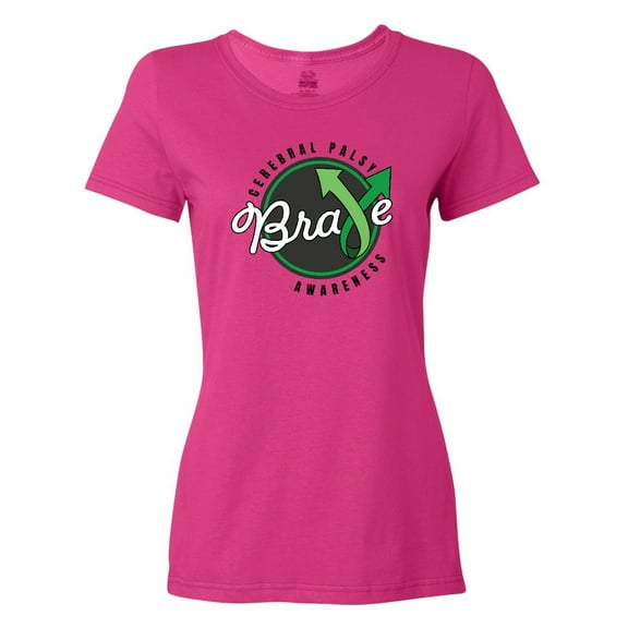 Inktastic Cerebral Palsy Awareness Brave Women's T-Shirt