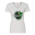 thumbnail image 1 of Inktastic Cerebral Palsy Awareness Brave Women's V-Neck T-Shirt, 1 of 5