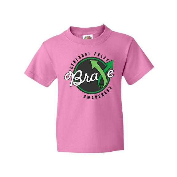 Inktastic Cerebral Palsy Awareness Brave Youth T-Shirt
