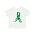 thumbnail image 1 of Inktastic Cerebral Palsy Awareness- Green Ribbon Made of Hearts Boys or Girls Toddler T-Shirt, 1 of 5