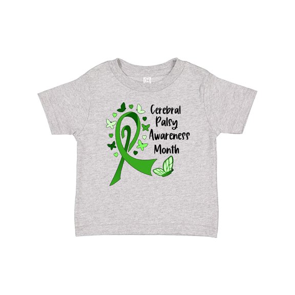 Inktastic Cerebral Palsy Awareness Month Butterflies Boys or Girls Baby T-Shirt